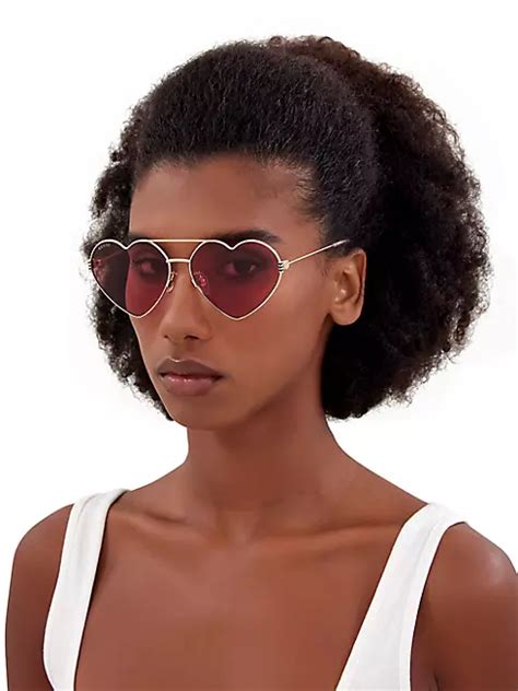 james harden gucci glasses|Gucci Not A Fork 62MM Heart Sunglasses .